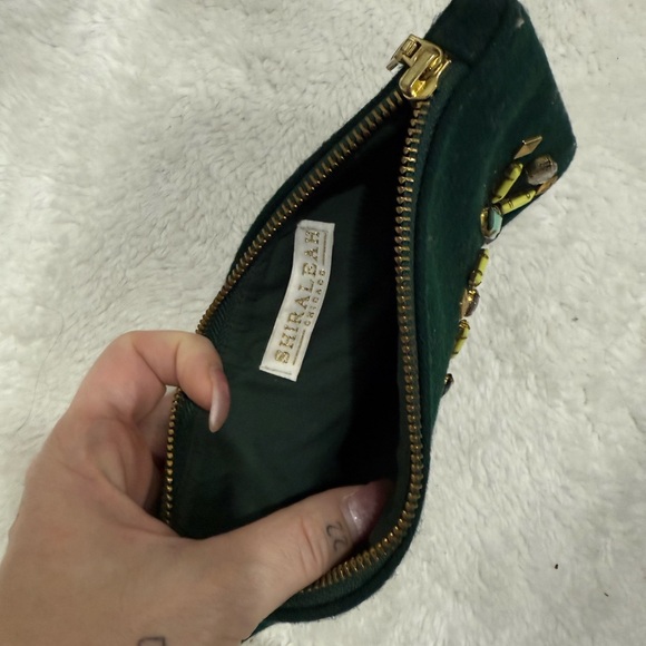 Embellished Green Clutch - Picture 5 of 6